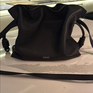 Loewe Medium Black Flamenco Bag - Great condition!